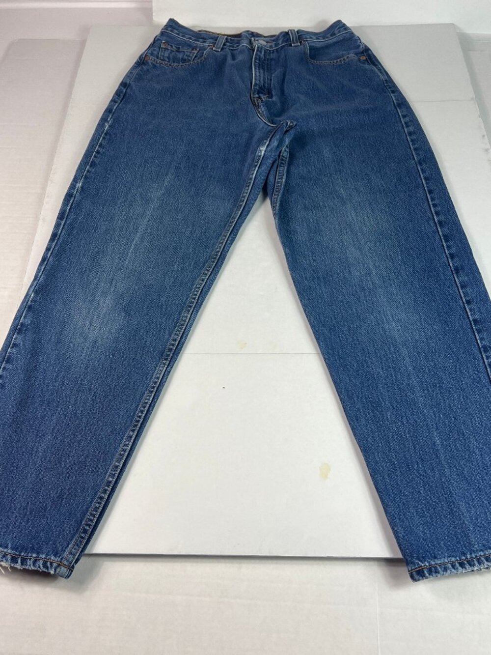 VTG 90s Levi's Jeans Women 30x29* 560 High Rise Loose Straight Blue Denim Tag 12